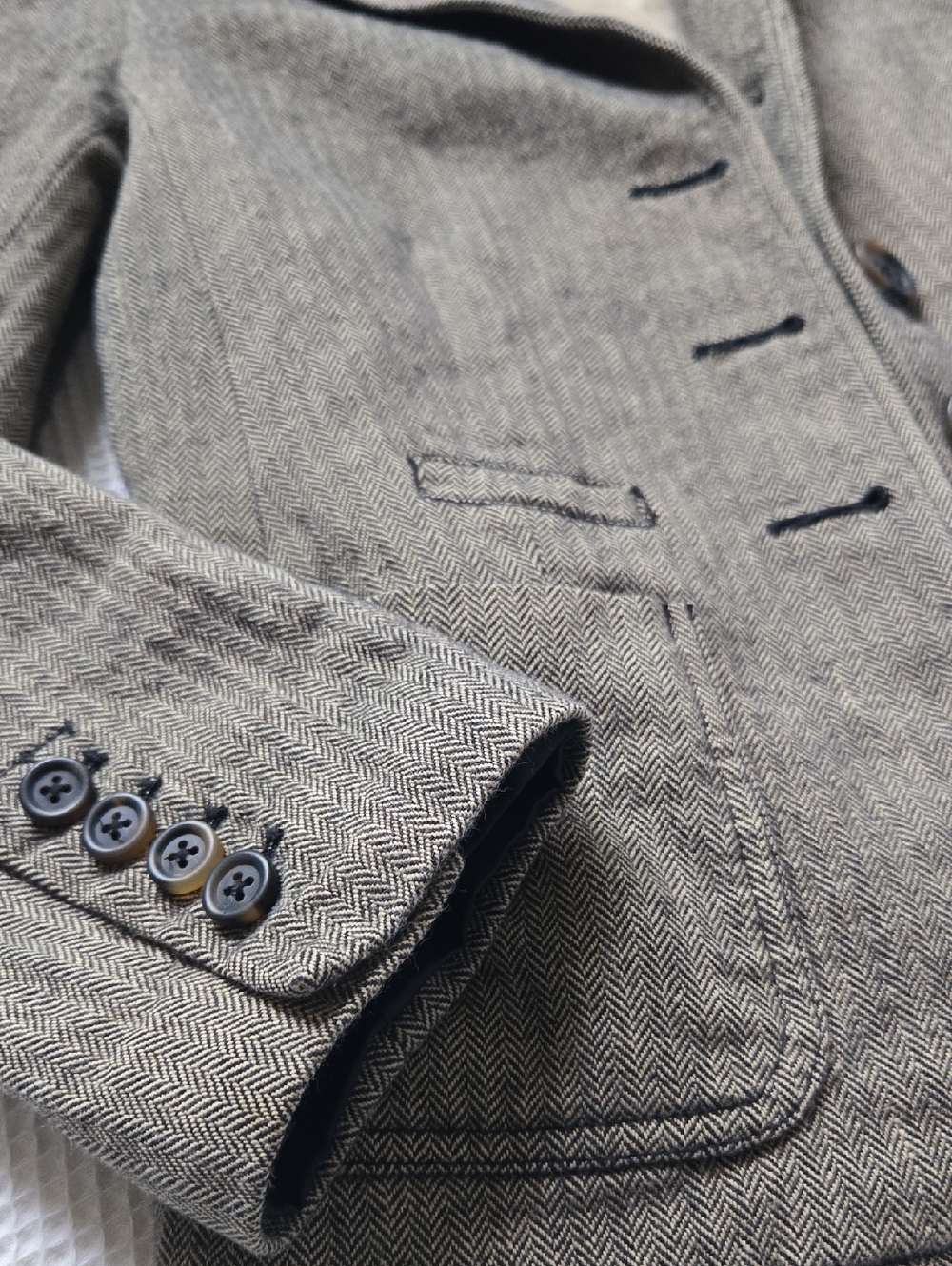 Gap Herringbone Blazer - Picture 3 of 5